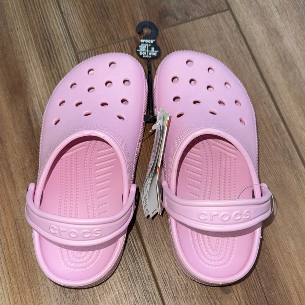 CROCS Light Pink Sandals NWT!